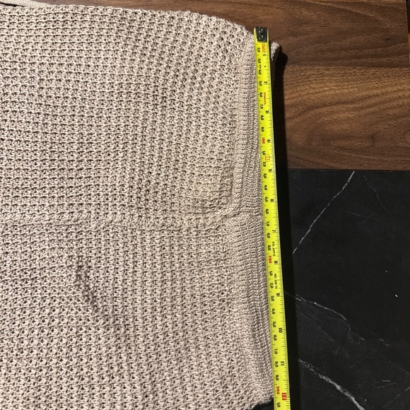 Beige Knit Midi Skirt – Minimalist / Skims-Inspired / Boho Chic - Picture 4 of 5